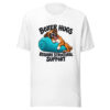 Boxer Hugs Require Structural Support Graphic Tee mockup 5