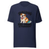 Bulldog Foot Parking Is Permanent Graphic Tee mockup 6 Bulldog Foot Parking Is Permanent Graphic Tee mockup 6
