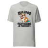 Bulldog Foot Parking Is Permanent Graphic Tee mockup 7 Bulldog Foot Parking Is Permanent Graphic Tee mockup 7
