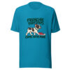 Frenchie Footsteps Come With Mine Graphic Tee mockup 2