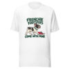 Frenchie Footsteps Come With Mine Graphic Tee mockup 5