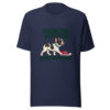 Frenchie Footsteps Come With Mine Graphic Tee mockup 6