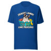Frenchie Laundry Comes Preoccupied Graphic Tee mockup 1 Frenchie Laundry Comes Preoccupied Graphic Tee front view
