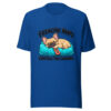 Frenchie Naps Control The Channel Graphic Tee mockup 3 Frenchie Naps Control The Channel Graphic Tee mockup 3