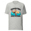 Frenchie Naps Control The Channel Graphic Tee mockup 7 Frenchie Naps Control The Channel Graphic Tee mockup 7