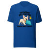 Frenchie Relocation Requires Direct Sunlight Graphic Tee mockup 1 Frenchie Relocation Requires Direct Sunlight Graphic Tee front view