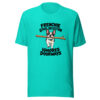 Frenchie Stick Selection Ignores Doorways Graphic Tee mockup 1 Frenchie Stick Selection Ignores Doorways Graphic Tee front view