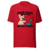 Frenchie Vacuum Complaints Are Filed In Person Graphic Tee mockup 8