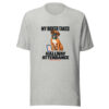 My Boxer Takes Hallway Attendance Graphic Tee mockup 7