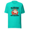 My Bulldog Converts Breaks Into Takeovers Graphic Tee mockup 1 My Bulldog Converts Breaks Into Takeovers Graphic Tee front view