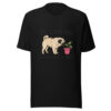 Pug Gardening Begins With A Sniff Graphic Tee mockup 4 Pug Gardening Begins With A Sniff Graphic Tee mockup 4