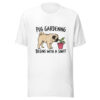 Pug Gardening Begins With A Sniff Graphic Tee mockup 5 Pug Gardening Begins With A Sniff Graphic Tee mockup 5