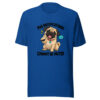 Pug Notifications Cannot Be Muted Graphic Tee mockup 3