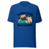 Pug Slipper Security Never Clocks Out Graphic Tee mockup 1 Pug Slipper Security Never Clocks Out Graphic Tee front view