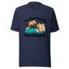 Pug Slipper Security Never Clocks Out Graphic Tee mockup 6 Pug Slipper Security Never Clocks Out Graphic Tee mockup 6