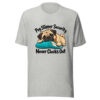 Pug Slipper Security Never Clocks Out Graphic Tee mockup 7 Pug Slipper Security Never Clocks Out Graphic Tee mockup 7