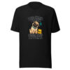 Pug Snack Radar Never Goes Offline Graphic Tee mockup 4 Pug Snack Radar Never Goes Offline Graphic Tee mockup 4