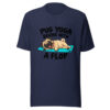 Pug Yoga Begins With A Flop Graphic Tee mockup 6 Pug Yoga Begins With A Flop Graphic Tee mockup 6